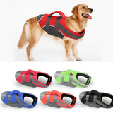 Dog Clothes Summer Dog Swimming Vest Adjustable Dog Life Jacket Buoyancy Clothes for Dog Life Jacket Service Dog Vest