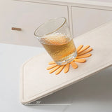 Popxstar  Daisy Heat Insulation mat Table cup pad Table decoration and accessories DIY Home Tableware Coffee Cups Holder table decorations