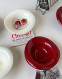 Popxstar Handmade Ceramic Dessert Bowl Solid Color Yogurt Bowl Household High-value Tableware Fruit Salad Breakfast Oat Yogurt Bowl