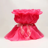 popxstar Sweets Princess Skirt Elastic Floral Yarn Pearl Silk Flower Wrapping Paper Materials Packaging Film For Flower Shop Bouquet