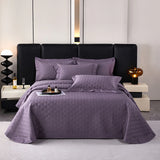 Popxstar  Luxury 1000TC Egyptian Cotton Quilted Bedspread, Queen King Size, Bed Cover, Mattress Topper Coverlet, Bed Sheet, Pillowcases
