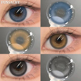 1 Pair Colorcon Korean Lenses Color Contact Lenses For Eyes Lenses Natural Lens Cosmetic Contact Lens Fashion Pupils