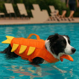 Dog Swimsuit Pet Life Jacket Summer Super Buoyancy Suit Small Medium Dogs Water Play Puppy Beach Swimsuit Corgi