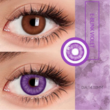 Popxstar 1 Pair Colorcon Colored Contact Lenses with Degree Myopia Lenses Blue Eye Lenses High Quality Natural Contact Lenses