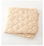 Popxstar Baby Cover Quilt Baby Lovely Print Small Cotton Quilt Newborn Holding Blanket with Cotton Wrapping Warm Bedding