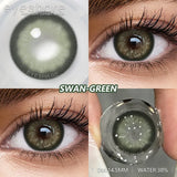 Natural Colored Contact Lenses Blue Eye Contacts Gray Beauty Pupils Brown Eye Lenses Yearly Green Color Eyes Contacts