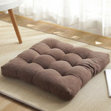 Popxstar  Corduroy futon cushions with thick bay window yoga cushions with cloth art balcony with round floor tatami cushions