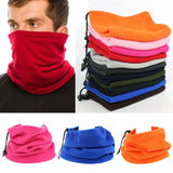 Popxstar Fleece Warm Winter Windproof Neck Tube Scarf for Men Women Bandana Mask Half Face Cover Cycling Ski Sport Camping Hiking Scarf