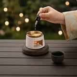 Popxstar  Ceramic Incense Burners Home Essential Oil Candle Holders Wax Melt Burners Warmer Melter Yoga Meditation Home Aromatherapy Gifts