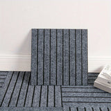 Popxstar  20pcs Self-Adhesive Floor Mats,Square Mat Pads,Striped Mat,Cuttable and Reusable,for DIY,Home Decor,Pet Cat Play Mats,Home Decor