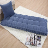 Popxstar  Long Cushion Thickening Garden Chair Cushion Solid Color Home Seat Mat Floor Cushion 55x155/55x165cm