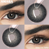 Popxstar  Blue Contact Lenses Colored Contacts for Eyes 1 pair Brown Eye Lenses Gray Lenses Yearly Cosmetic Makeup Eye Contacts