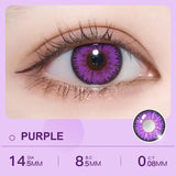 2Pieces Color Contact Lenses Bueatiful Pupil Cosmetic Circle Lens Yearly Cosplay Colour Contacts
