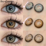 Popxstar  1 Pair Colorcon Korean Lenses Colored Contact Lenses for Eyes Big Eye Lenses Pink Lenses Blue Eye Lenses