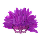 Creativity Novelty Feather Masquerade Mask Detachable Hyperbole Carnival Masquerade Mask Party Eye Mask