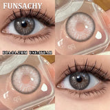 1 Pair contact lenses for eyes color eye contacts brown gray lens beautiful pupils for makeup yearly use