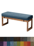 Popxstar 3CM Thickened Bench Cushion Long Mattress Custom Size Sofa Seat Pad Decorative Garden Chair Bay Window Pads Swings Pillow