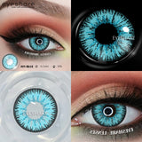 1Pair Halloween Cosplay Color Contact Lenses Eye Anime Lenses Color Contact Lenses Eye Color Lenses
