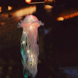 Popxstar Jellyfish Lamp, Portable Flower Lamp, Girl Room Atmosphere Decoration Lamp, Bedroom Night Lamp, Home Decoration