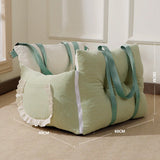Cat Car Seat Ice Silk House Car Bed Transport Pet Car Seat Cover Auto Safety Seat for Cats Small Dogs Carrier Bag