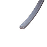 Popxstar 1pc Weather Stripping Door Seal, Window And Door Door Seal Strip, Soundproofing Self-Adhesive Backing D-Shape Door Weather Strip