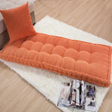 Popxstar  Long Cushion Thickening Garden Chair Cushion Solid Color Home Seat Mat Floor Cushion 55x155/55x165cm