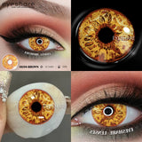 1Pair Halloween Cosplay Color Contact Lenses Eye Anime Lenses Color Contact Lenses Eye Color Lenses