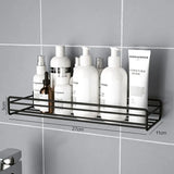 Popxstar Bathroom Shelf Shower Shelf Shampoo Storage Shelf Kitchen Spice Corner Shelf No Punch Wall - Mounted Shelf Bathroom Accessories