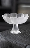 Popxstar  LotusShaped Transparent Dessert Dish Bowl Chinese Aesthetic Tableware Home Kitchen Dessert Fruit Highfooted Tray Tea Tasting Cup