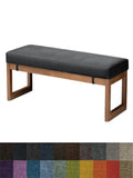 Popxstar 3CM Thickened Bench Cushion Long Mattress Custom Size Sofa Seat Pad Decorative Garden Chair Bay Window Pads Swings Pillow
