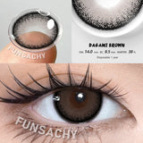 Popxstar  1 Pair Colored Contact Lenses Eye Color Lenses Natural Lenses Pupils Brown Blue Grey Fashion Lens Yearly Cosmetics Lens