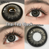 1 Pair Brown Lenses Natural Big Eyes Gray Lenses Cosmetics Korean Style Lenses y2k Colorcon Blue Eye Conatcts Puple Lenses