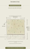 Popxstar Chiffon Ruffled Blackout Fabric Curtain for Bedroom Living Room Small Window Cotton Vintage Short Curtains Rod Pocket Cafe Decor