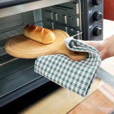 Popxstar 100% Cotton Waffle Weave Kitchen Dish Cloths, Ultra Soft Absorbent Quick Drying Dish Towels, Household Tableware Towels, 3-Pack