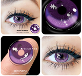 Popxstar 2pcs Colored Contact Lenses For Eyes Cosplay Colored Lenses Blue Contact Lens Yearly Beautiful Pupil Eyes Contact Lens