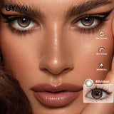 Popxstar NEW Choco Series Colored Contact Lenses Cosmetic Black Lenses Gray Contacts Lenses Women Makeup Colored Pupils Blue lenses