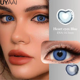 New Series Bionic Pupil Color Contact Lenses High Color Rendering Green Grey Blue Cosmetic y2k Korean Fashion Color