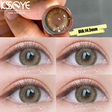 Popxstar 1 Pair Color Contact Lenses for Myopia Degrees 0~-8.0 Eyes Contacts Lens Beauty Natural Pupil Makeup Yearly