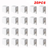 Popxstar 1-100pcs Punch-free Toothbrush Holder Wall-mounted Toothpaste Holder Storage Rack Holders Organizer Bathroom Accessories