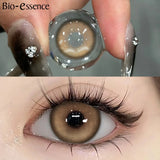 Popxstar  0~-6.00 Myopia Lenses Colored Contact Lenses with Degree Bubble Series Natural Eye Contact Prescription Lenses
