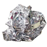 Popxstar PVC Tin Film Paper Silver Reflective Mirror Surface Water Ripple Reflection for Photography Props Background Decoration Fabrics