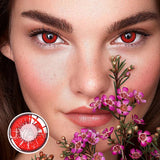 Cosplay Contact lenses Cosmetics Colored Contact Lenses Makeup Cosplay Red Lenses White Lenses Big Eyes Blue Contact Lense
