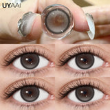 Popxstar  Contact Lenses NEW Makeup Colored Pupils Cosmetics Color Contacts Lenses Brown Natural Pupils Black Lens Beauty Green Lens