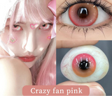 Popxstar 1 Pair Hot sales Color Contact Lenses with Diopter Myopia Lenses Halloween Contact Lenses Cosplay Lenses Makeup Annual