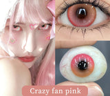 Popxstar 1 Pair New Kio Style Color Contact Lenses with Diopter Myopia Eyes Halloween Cosplay Contacts Lens  Makeup Yearly