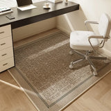 Popxstar Desk Chair Square Carpet Study Office Chair Floor Mat Chairs Rug for Living Room Floral Geometric Sillas De Oficina Alfombra