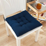 Popxstar Solid Chair Cushion Square Mat Cotton Upholstery Soft Padded Cushion Pad Office Home Or Car Garden Sun Lounge Seat Cushion
