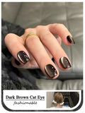 Autumn Winter Blue Black Red Glass Bead Crystal Cat Eye Gel Nail Polish New Whitening High Density Sparkling Nail
