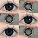 Popxstar  -1 pair New Purple Halloween Colored Contact Lenses Beauty Myopia Lens for Eyes Fashion Big Eye Lenses Natural Blue Lenes