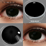 Cosplay Color Contact Lenses for Eyes Anime Eye Lens 1Pair White Black Lenses Contact Lenses Cosmetic Color Lens Eyes